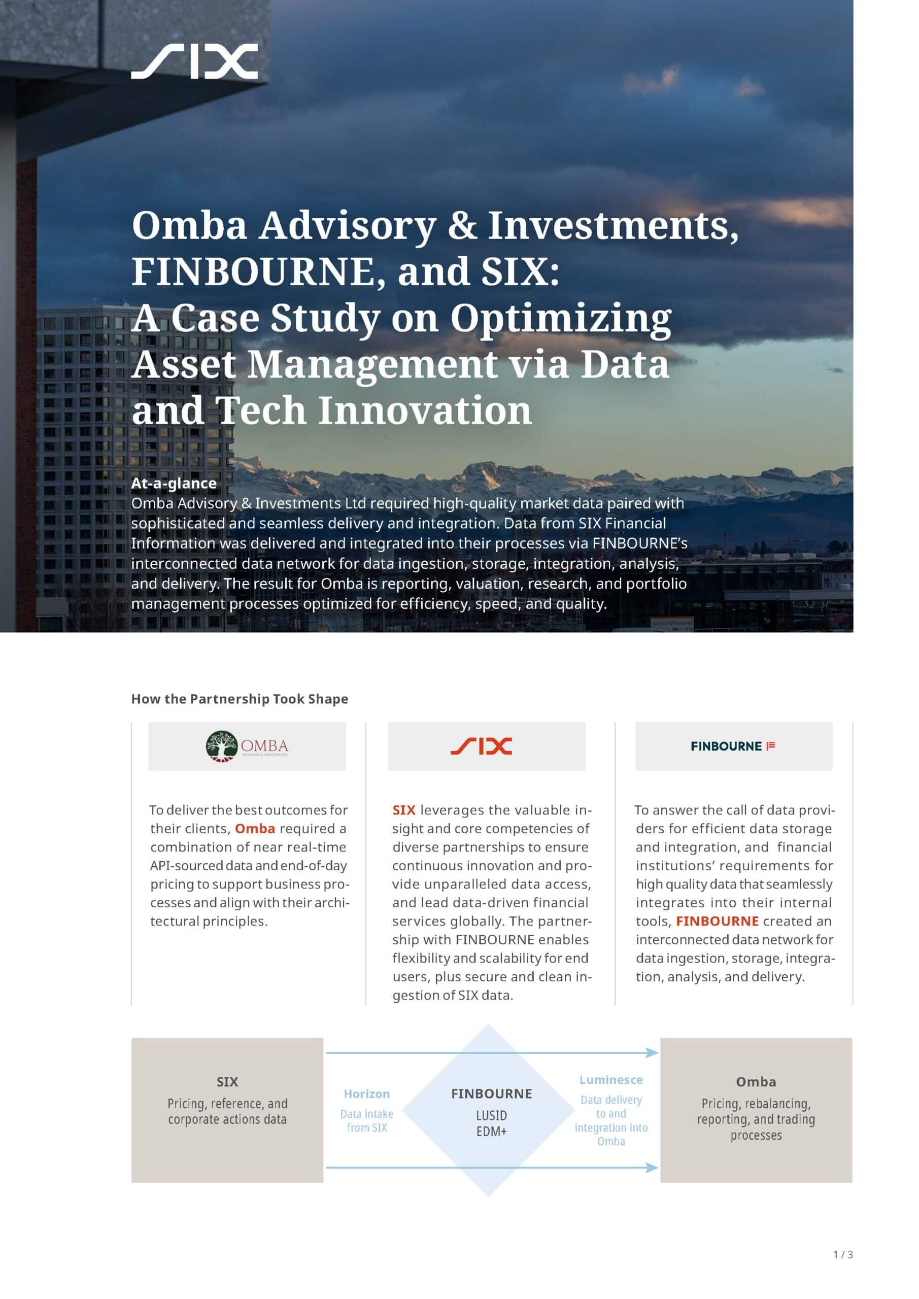 OMBA - Sis Case Study